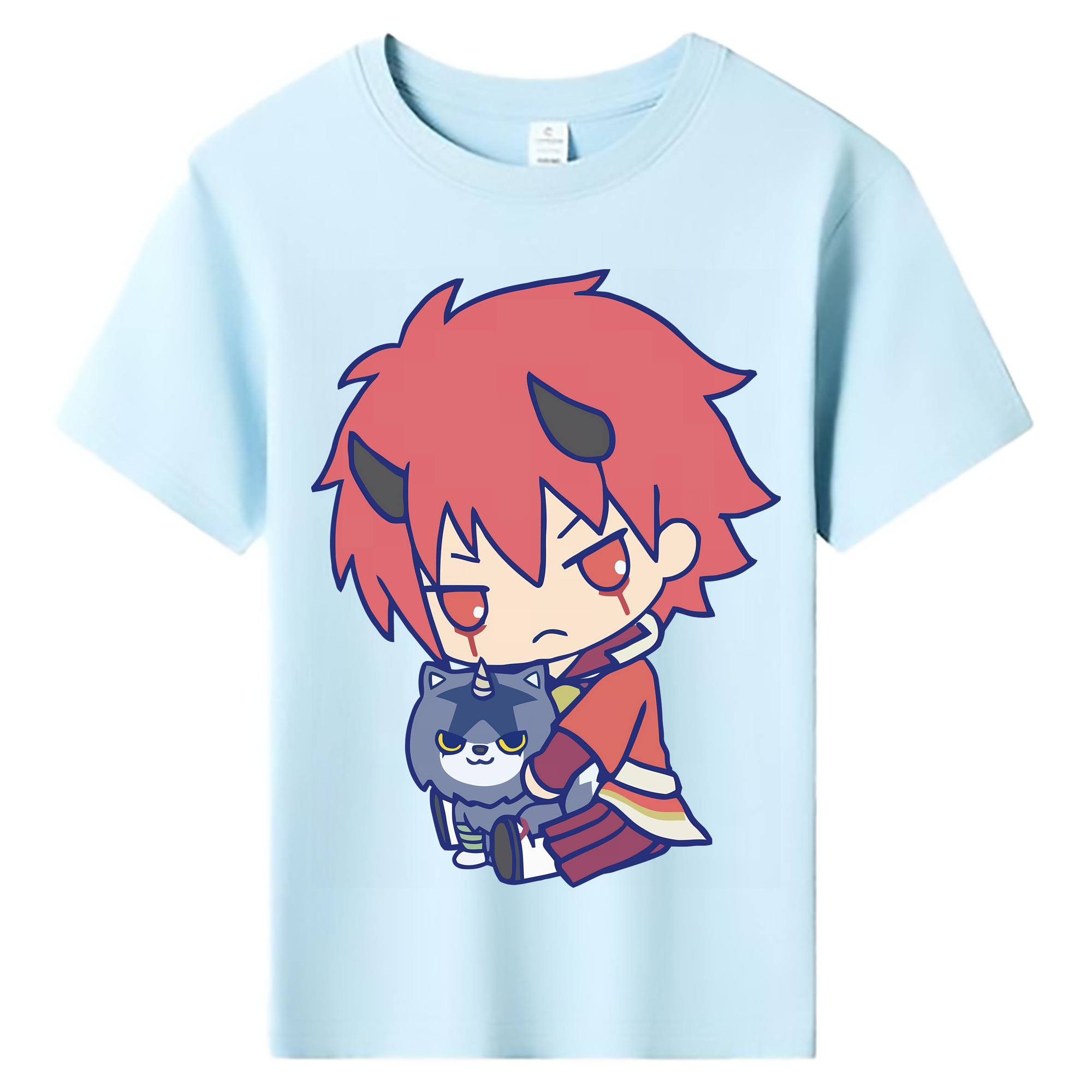 （画像用） 転スラ Regarding Reincarnated to Slime 綿100％キッズTシャツ（フロントプリント）